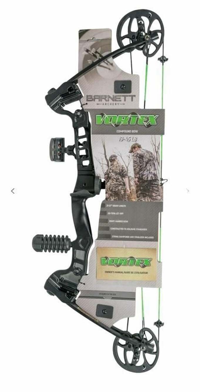 Barnett Vortex Compound Bow 19-45 lb Right-Handed Black